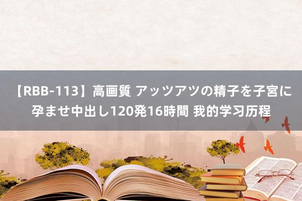 【RBB-113】高画質 アッツアツの精子を子宮に孕ませ中出し120発16時間 我的学习历程