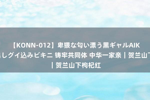 【KONN-012】卑猥な匂い漂う黒ギャルAIKAの中出しグイ込みビキニ 铸牢共同体 中华一家亲｜贺兰山下枸杞红