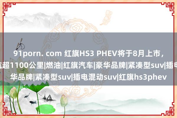 91porn. com 红旗HS3 PHEV将于8月上市，插电混动SUV，概括续航超1100公里|燃油|红旗汽车|豪华品牌|紧凑型suv|插电混动suv|红旗hs3phev