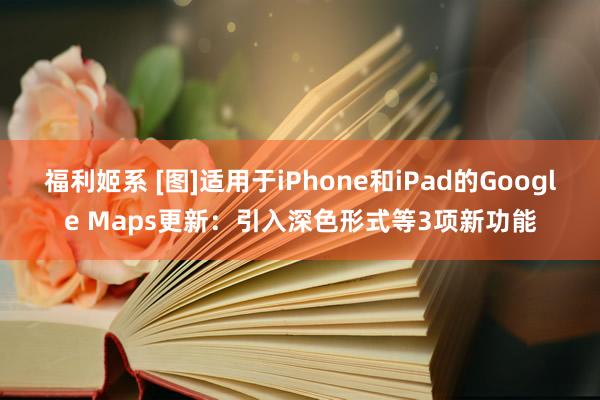 福利姬系 [图]适用于iPhone和iPad的Google Maps更新：引入深色形式等3项新功能